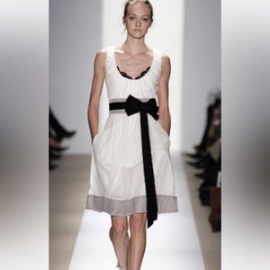 Peter Som Runway Silk Chiffon Dress Size 10 - image 1